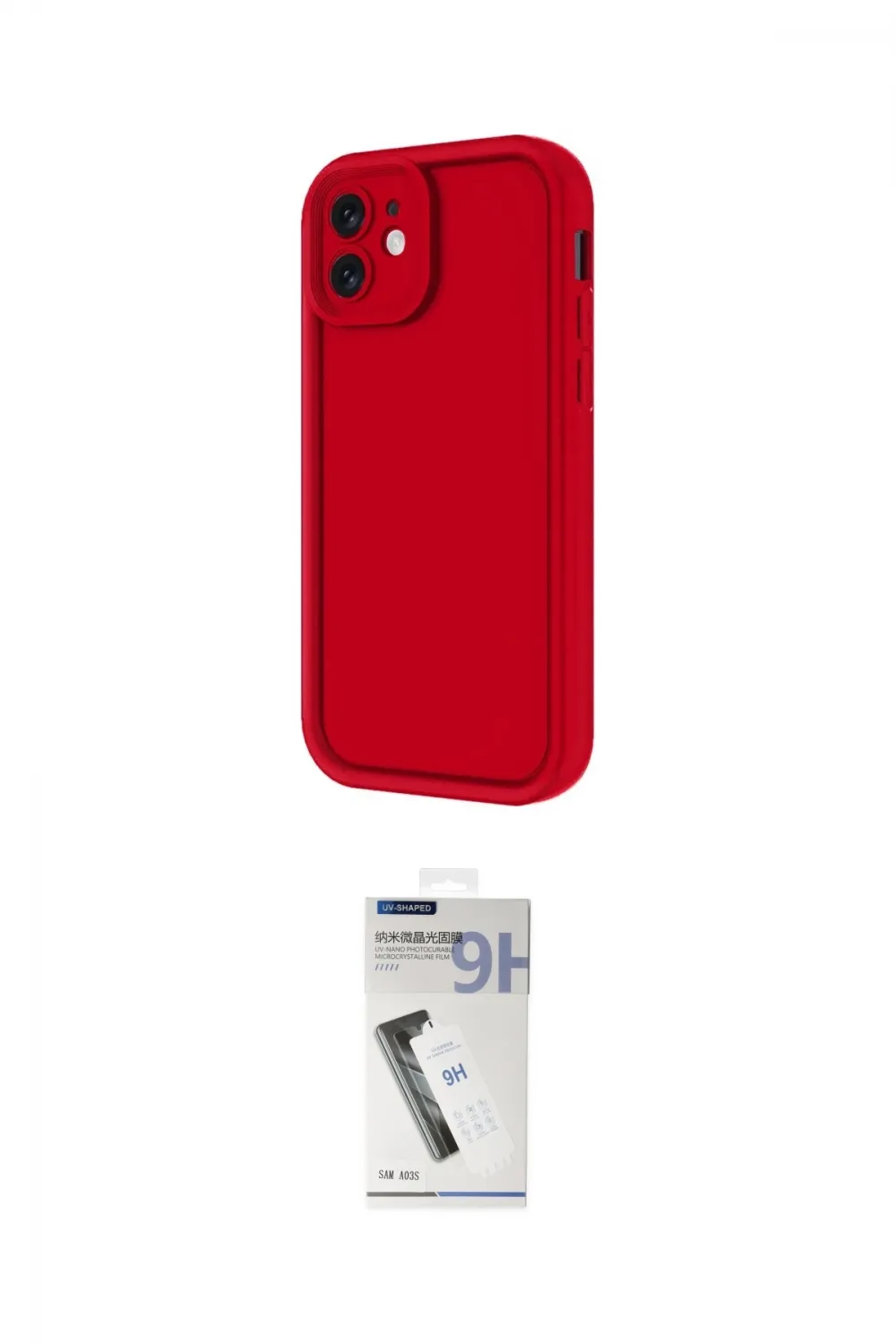 ieg™ iPhone 11 Kılıf Yankı Yansıma Özel Seri - Şeffaf Uv Polymer Nano Ekran Koruyucu