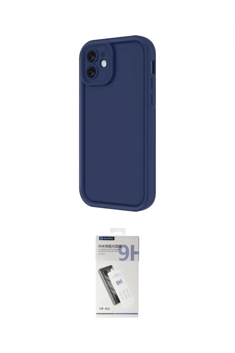 ieg™ iPhone 11 Kılıf Yankı Yansıma Özel Seri - Şeffaf Uv Polymer Nano Ekran Koruyucu