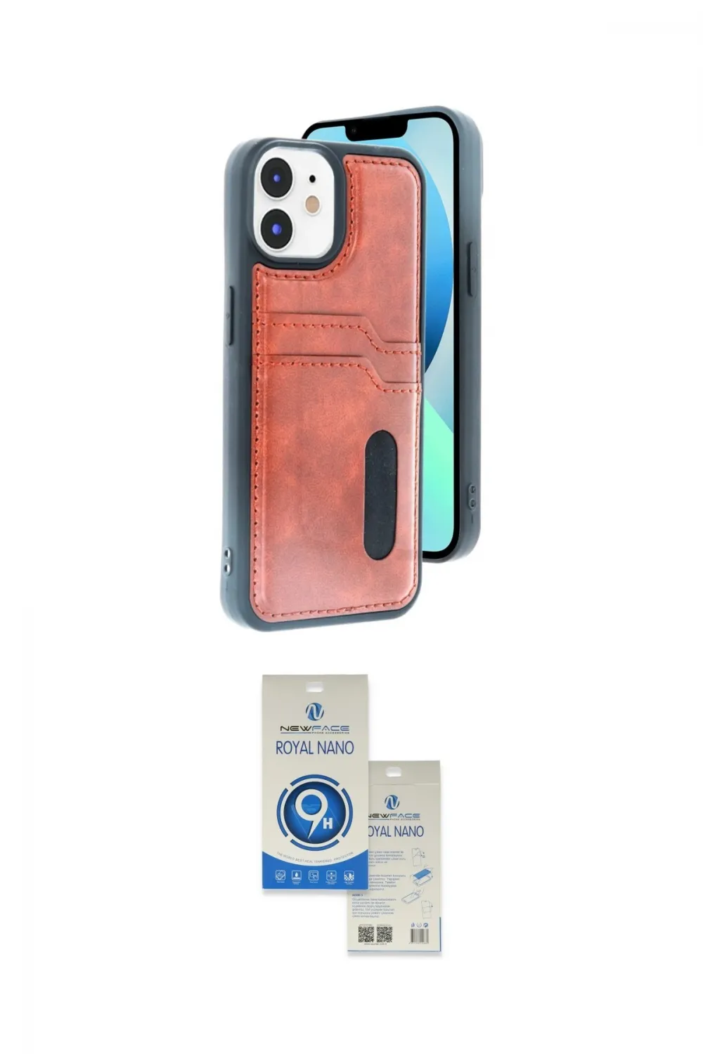 ieg™ iPhone 11 Kılıf Yörünge Işık Serisi - Şeffaf Royal Nano Ekran Koruyucu