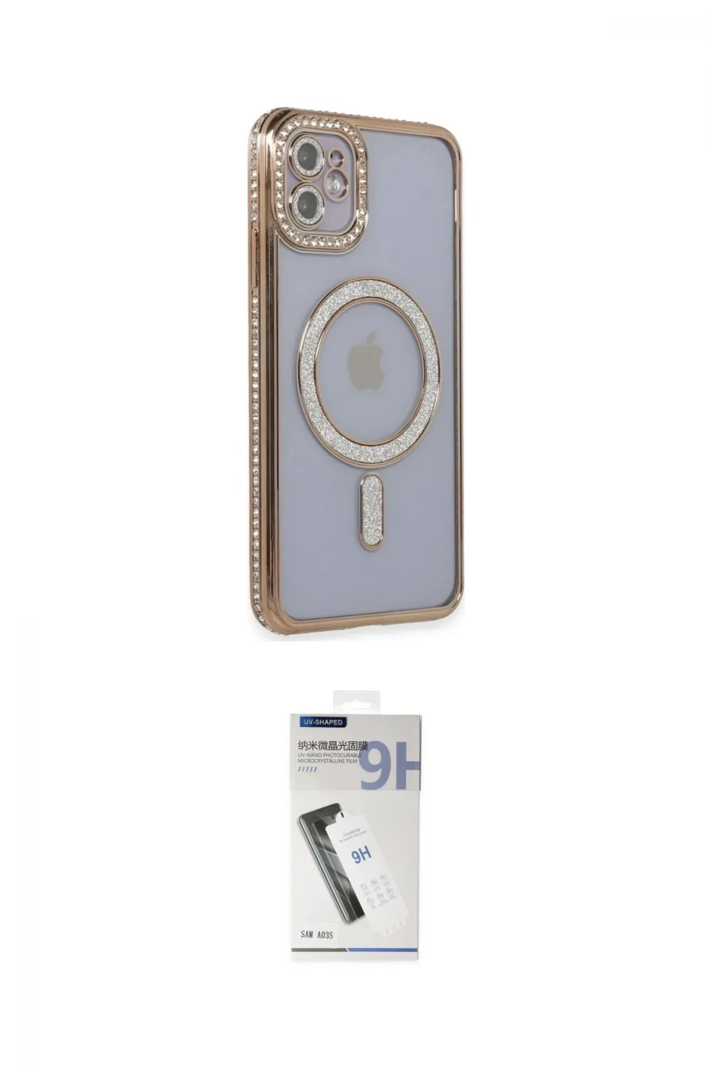 ieg™ iPhone 11 Kılıf Zirve Doku Prime - Şeffaf Uv Polymer Nano Ekran Koruyucu