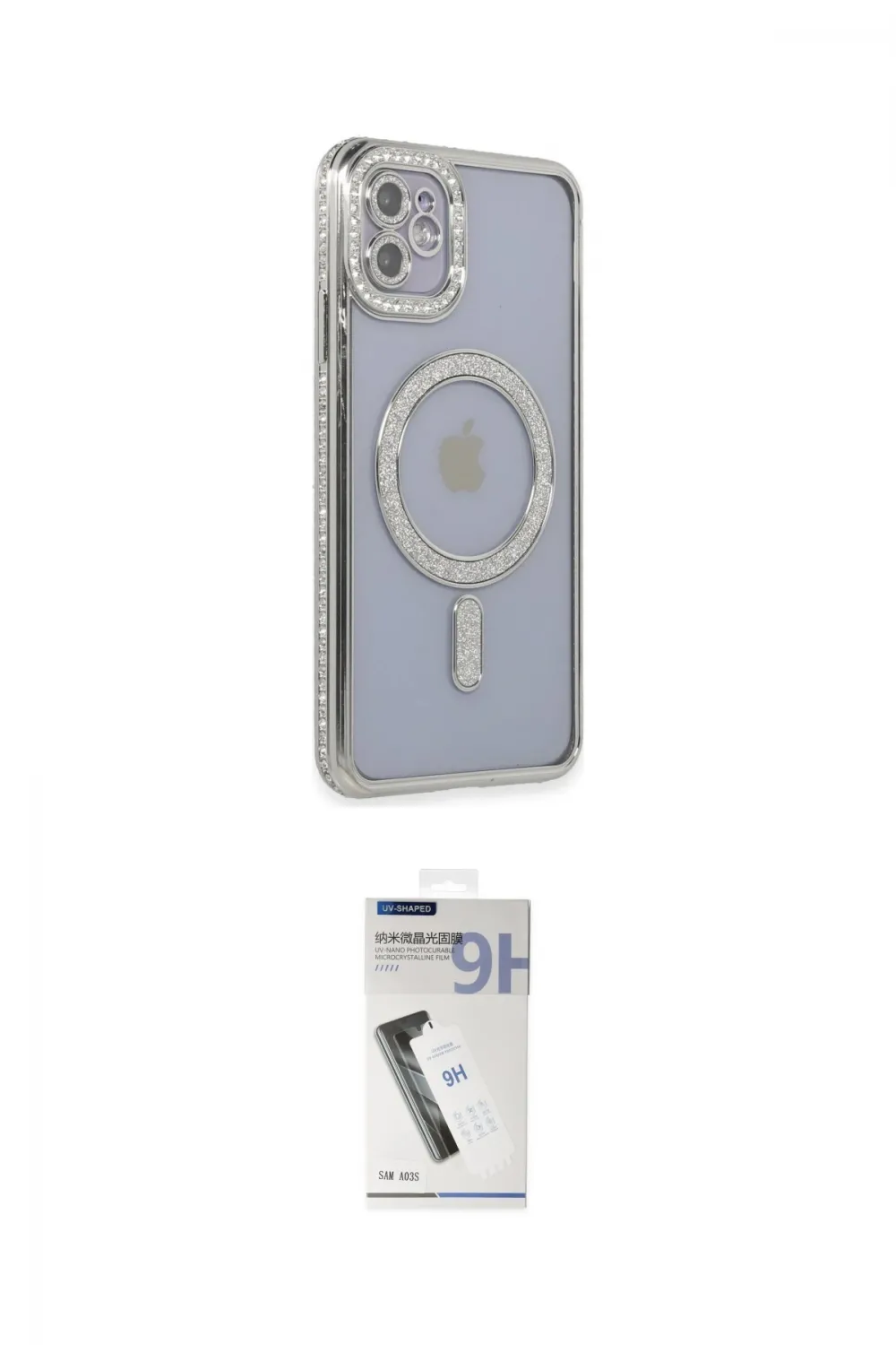 ieg™ iPhone 11 Kılıf Zirve Doku Prime - Şeffaf Uv Polymer Nano Ekran Koruyucu