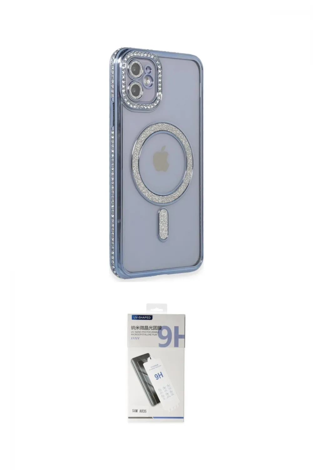 ieg™ iPhone 11 Kılıf Zirve Doku Prime - Şeffaf Uv Polymer Nano Ekran Koruyucu