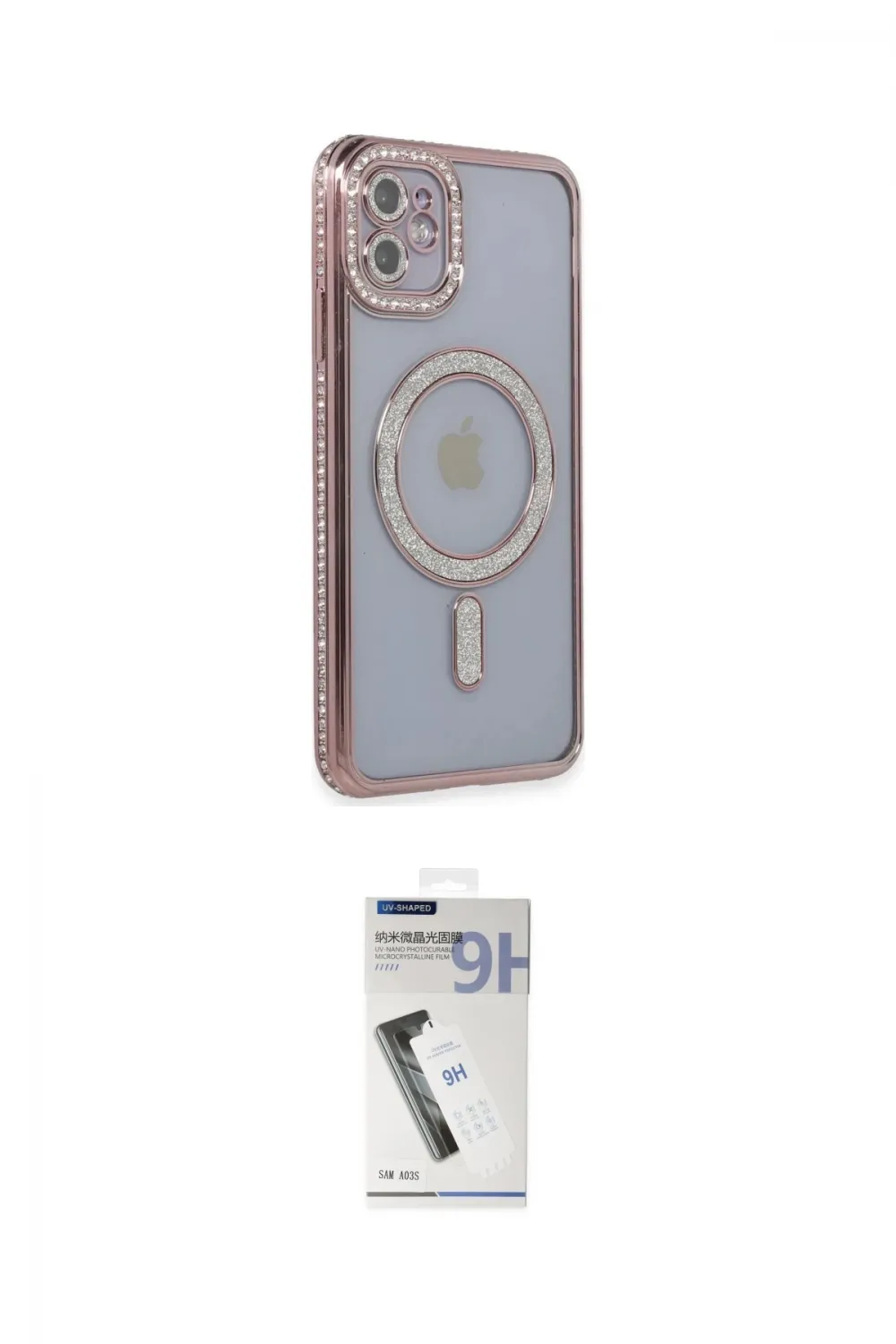 ieg™ iPhone 11 Kılıf Zirve Doku Prime - Şeffaf Uv Polymer Nano Ekran Koruyucu