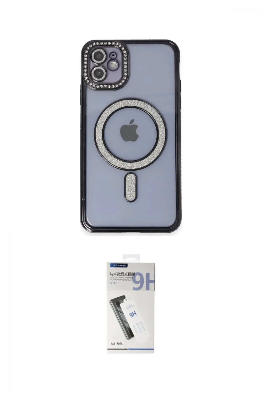 ieg™ iPhone 11 Kılıf Zirve Doku Prime - Şeffaf Uv Polymer Nano Ekran Koruyucu
