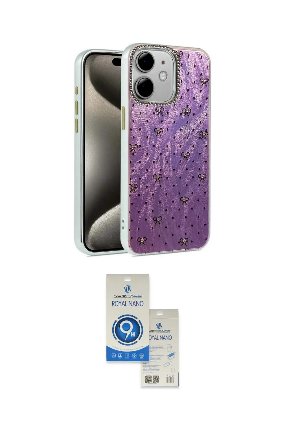 ieg™ iPhone 11 Kılıf Zirve Modern Prime - Şeffaf Royal Nano Ekran Koruyucu
