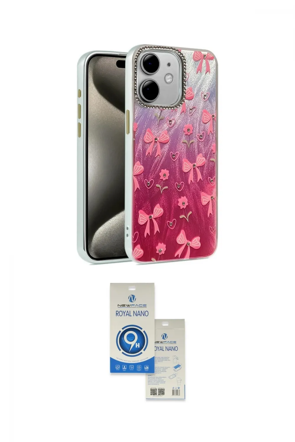 ieg™ iPhone 11 Kılıf Zirve Modern Prime - Şeffaf Royal Nano Ekran Koruyucu