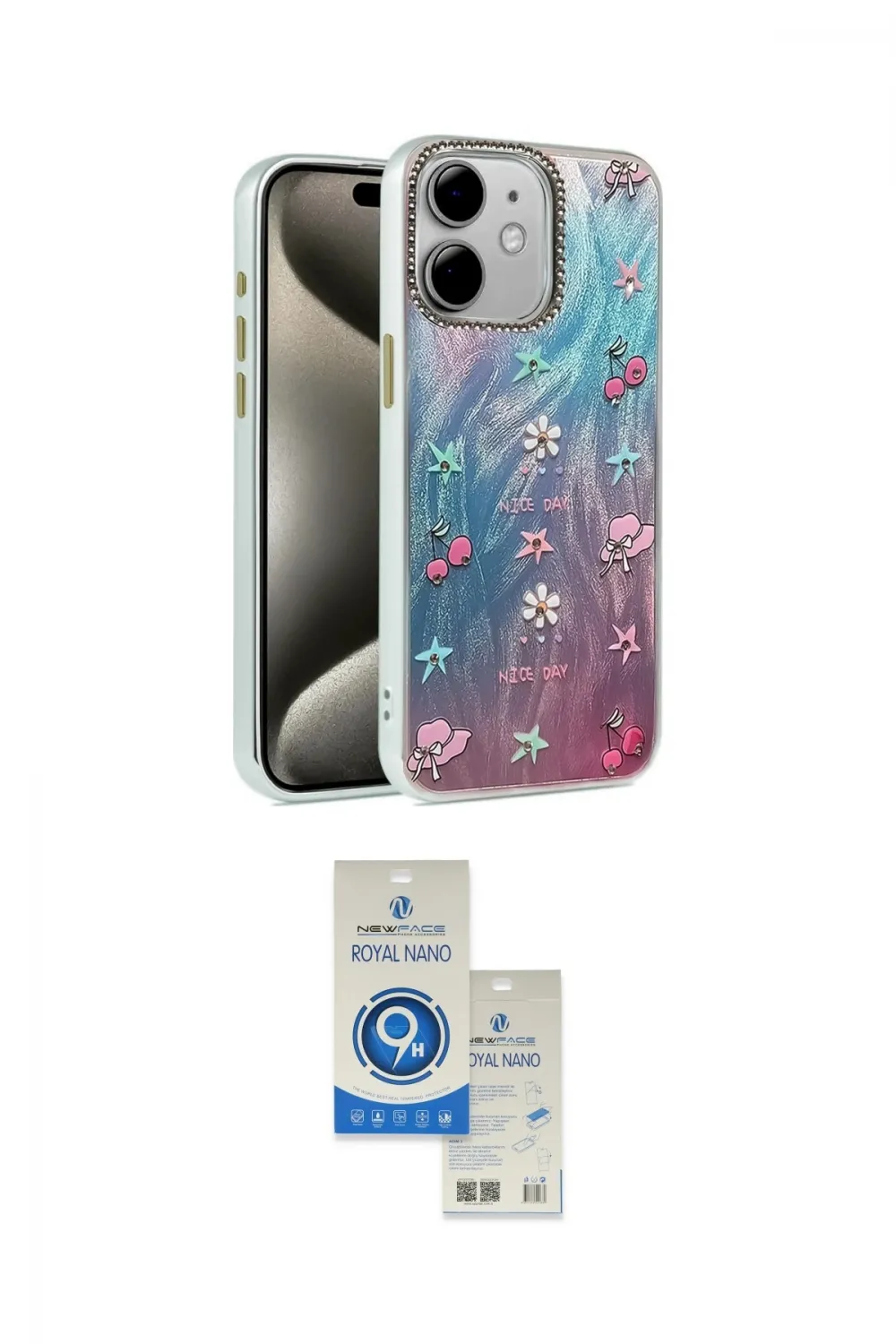 ieg™ iPhone 11 Kılıf Zirve Modern Prime - Şeffaf Royal Nano Ekran Koruyucu