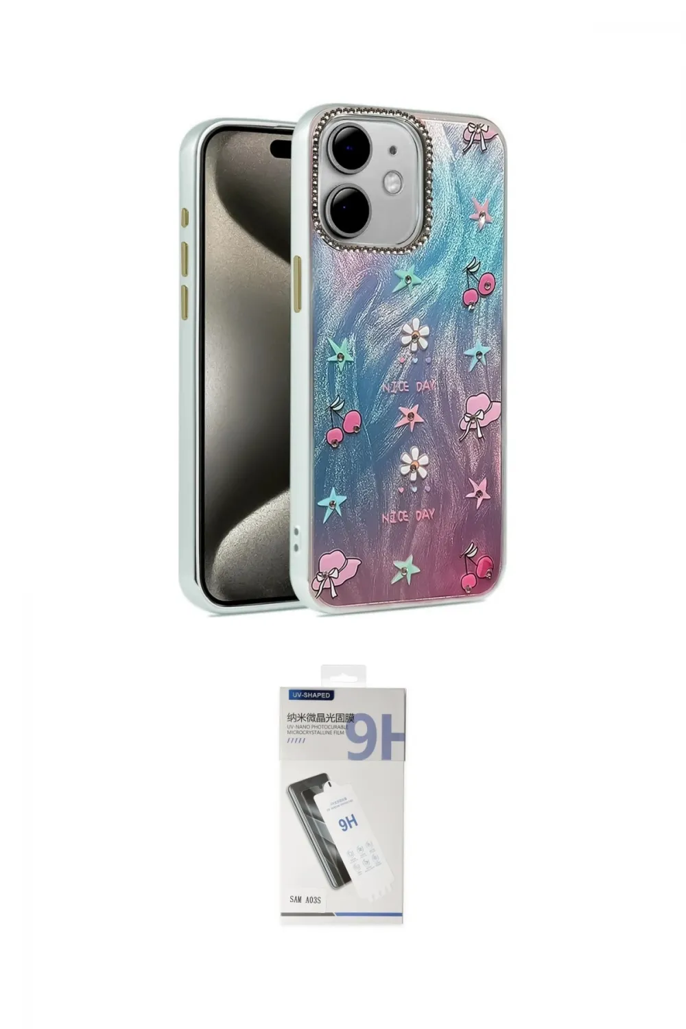 ieg™ iPhone 11 Kılıf Zirve Modern Prime - Şeffaf Uv Polymer Nano Ekran Koruyucu