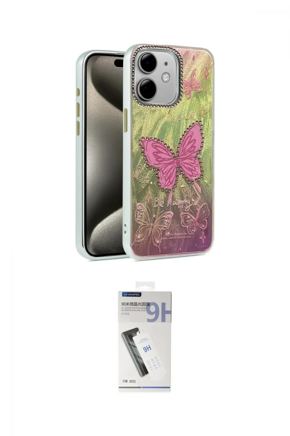 ieg™ iPhone 11 Kılıf Zirve Modern Prime - Şeffaf Uv Polymer Nano Ekran Koruyucu
