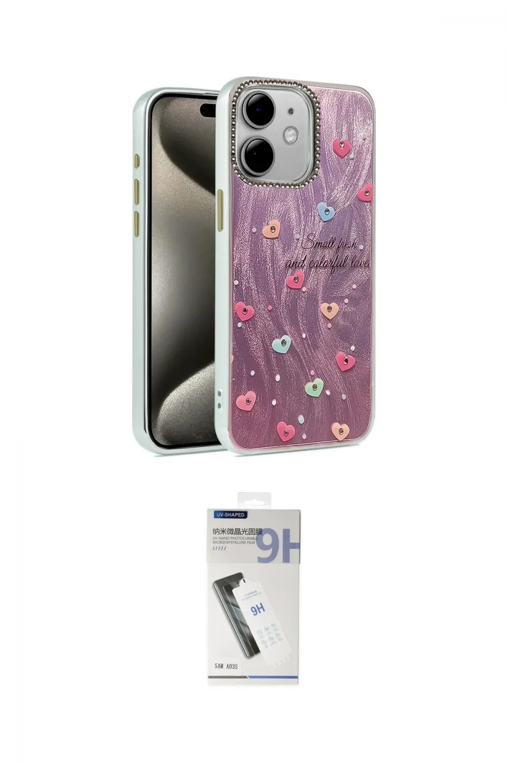 ieg™ iPhone 11 Kılıf Zirve Modern Prime - Şeffaf Uv Polymer Nano Ekran Koruyucu