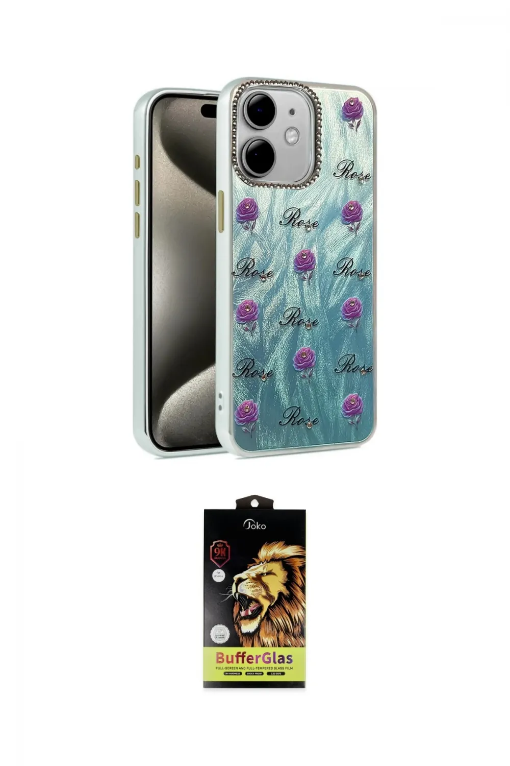 ieg™ iPhone 11 Kılıf Zirve Modern Prime - Siyah Buffer Cam Ekran Koruyucu