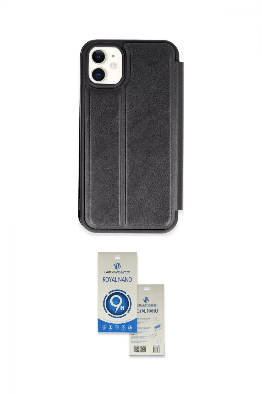 ieg™ iPhone 11 Kılıf Zirve Yansıma Serisi - Şeffaf Royal Nano Ekran Koruyucu