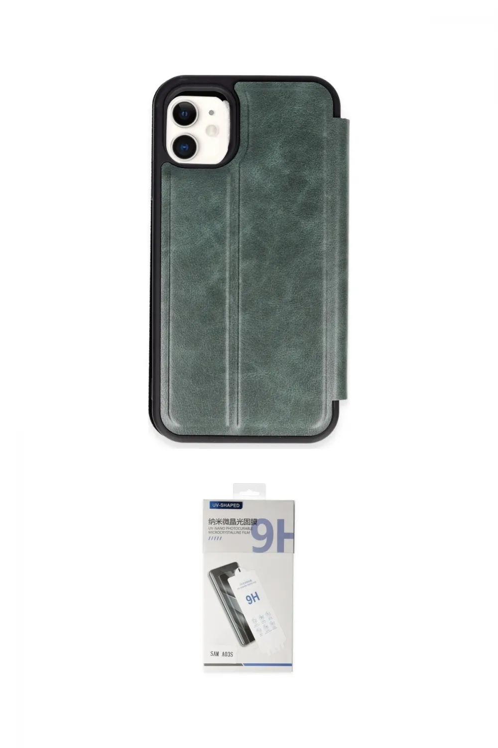 ieg™ iPhone 11 Kılıf Zirve Yansıma Serisi - Şeffaf Uv Polymer Nano Ekran Koruyucu