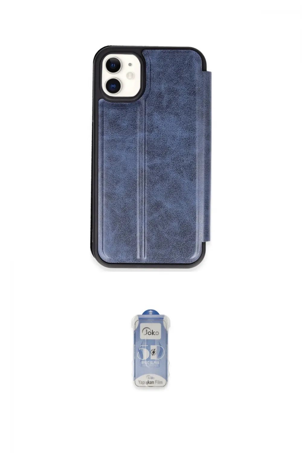 ieg™ iPhone 11 Kılıf Zirve Yansıma Serisi - Siyah Joko Magic 5D Cam