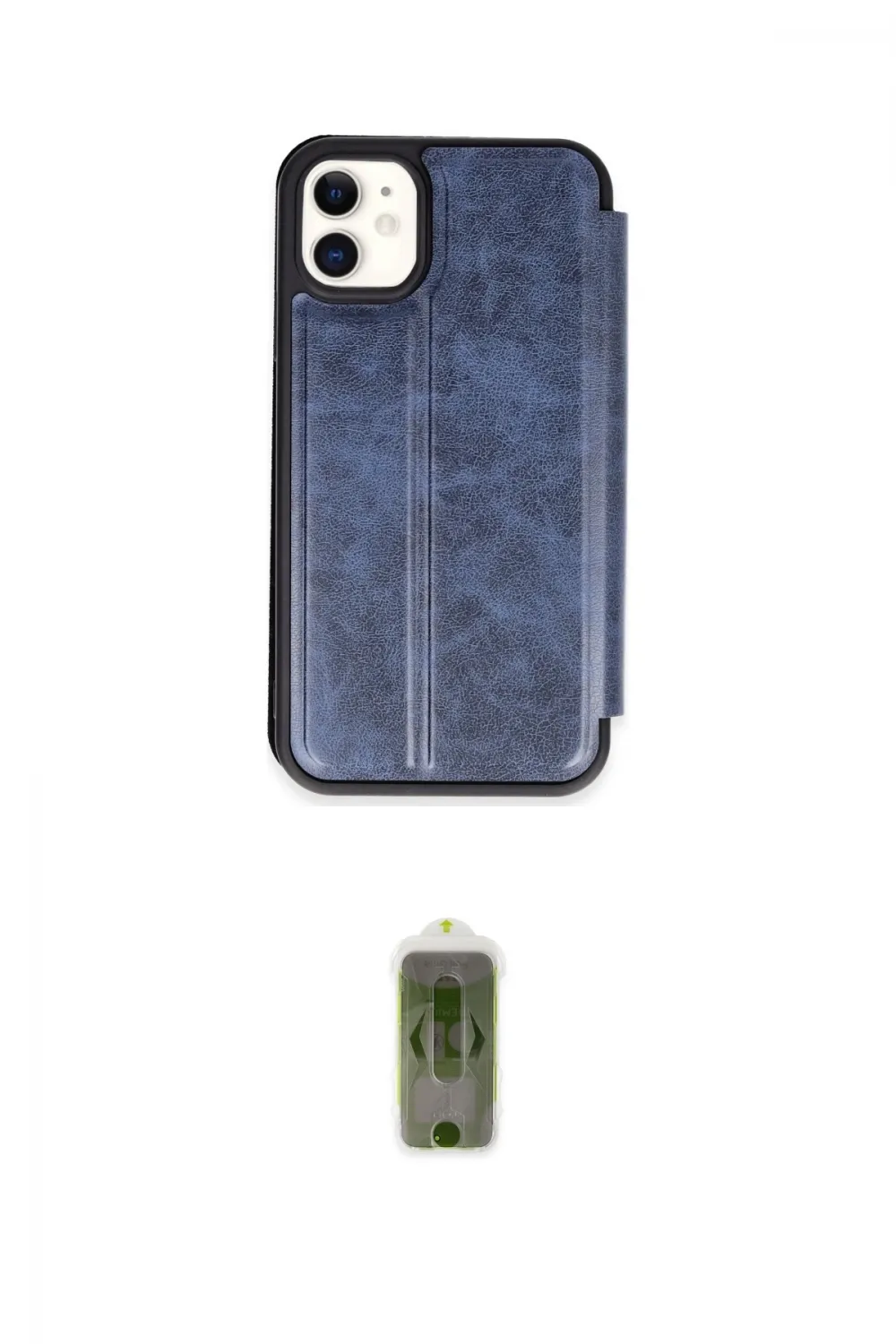 ieg™ iPhone 11 Kılıf Zirve Yansıma Serisi - Siyah Joko Magic 5D Hayalet Cam