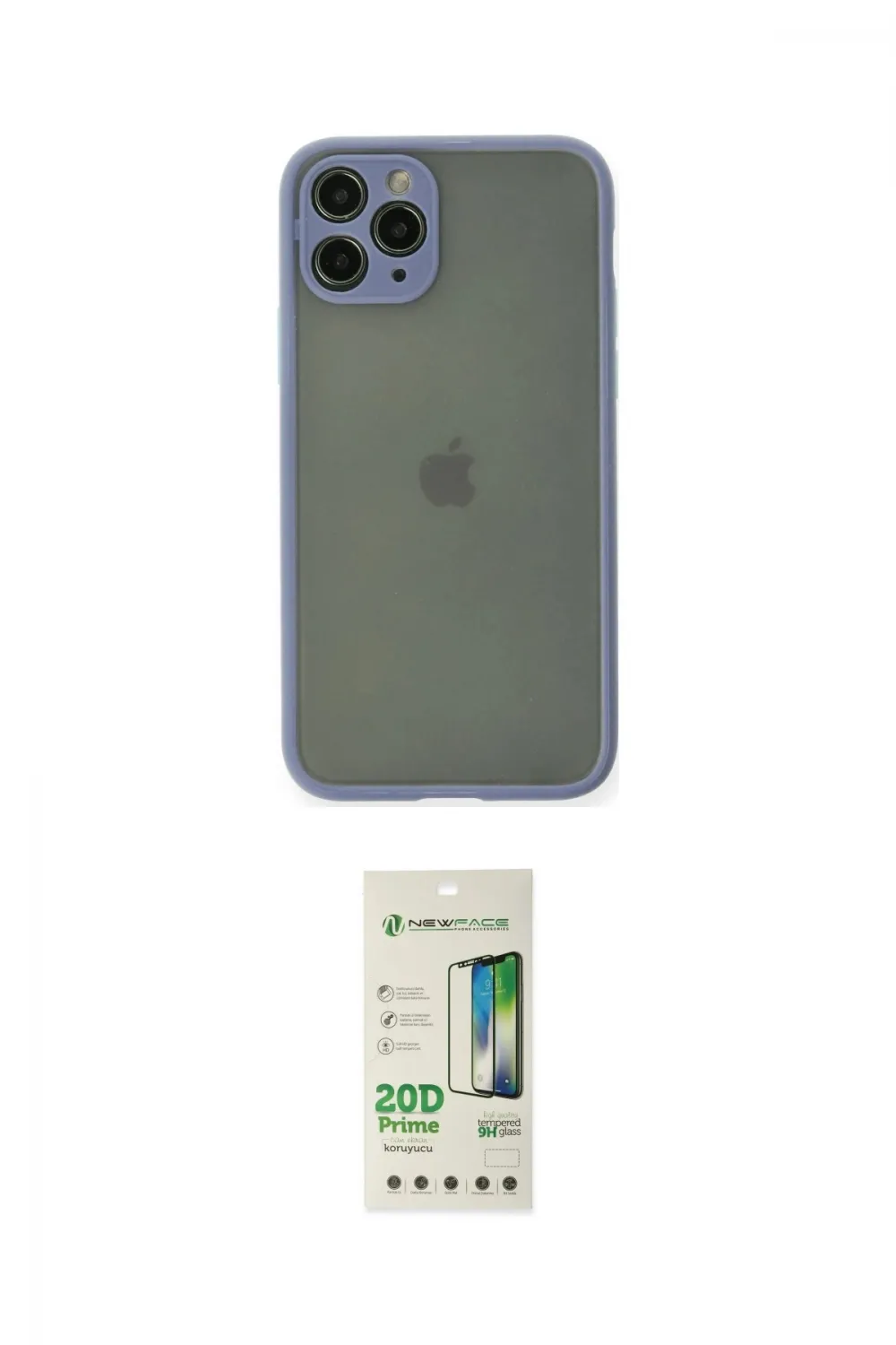ieg™ iPhone 11 Pro Kılıf Ahenk Çizgi Serisi - Siyah 20D Premium Cam Ekran Koruyucu