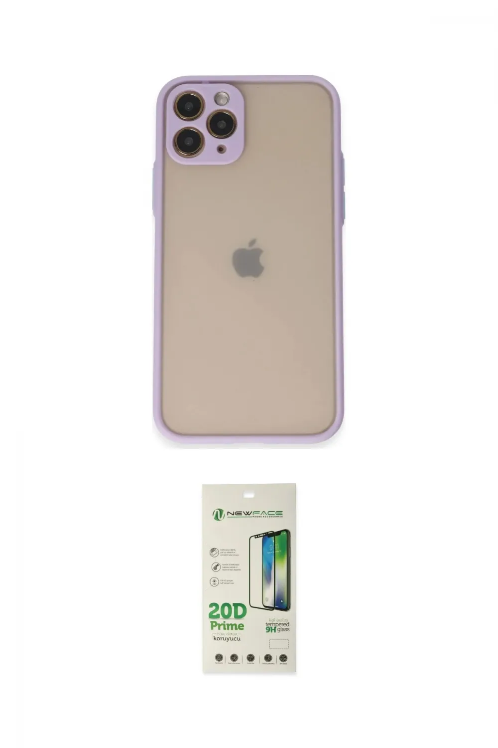 ieg™ iPhone 11 Pro Kılıf Ahenk Çizgi Serisi - Siyah 20D Premium Cam Ekran Koruyucu