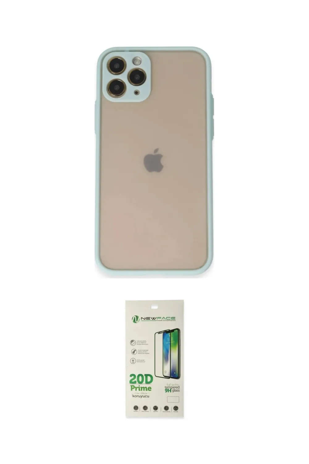ieg™ iPhone 11 Pro Kılıf Ahenk Çizgi Serisi - Siyah 20D Premium Cam Ekran Koruyucu