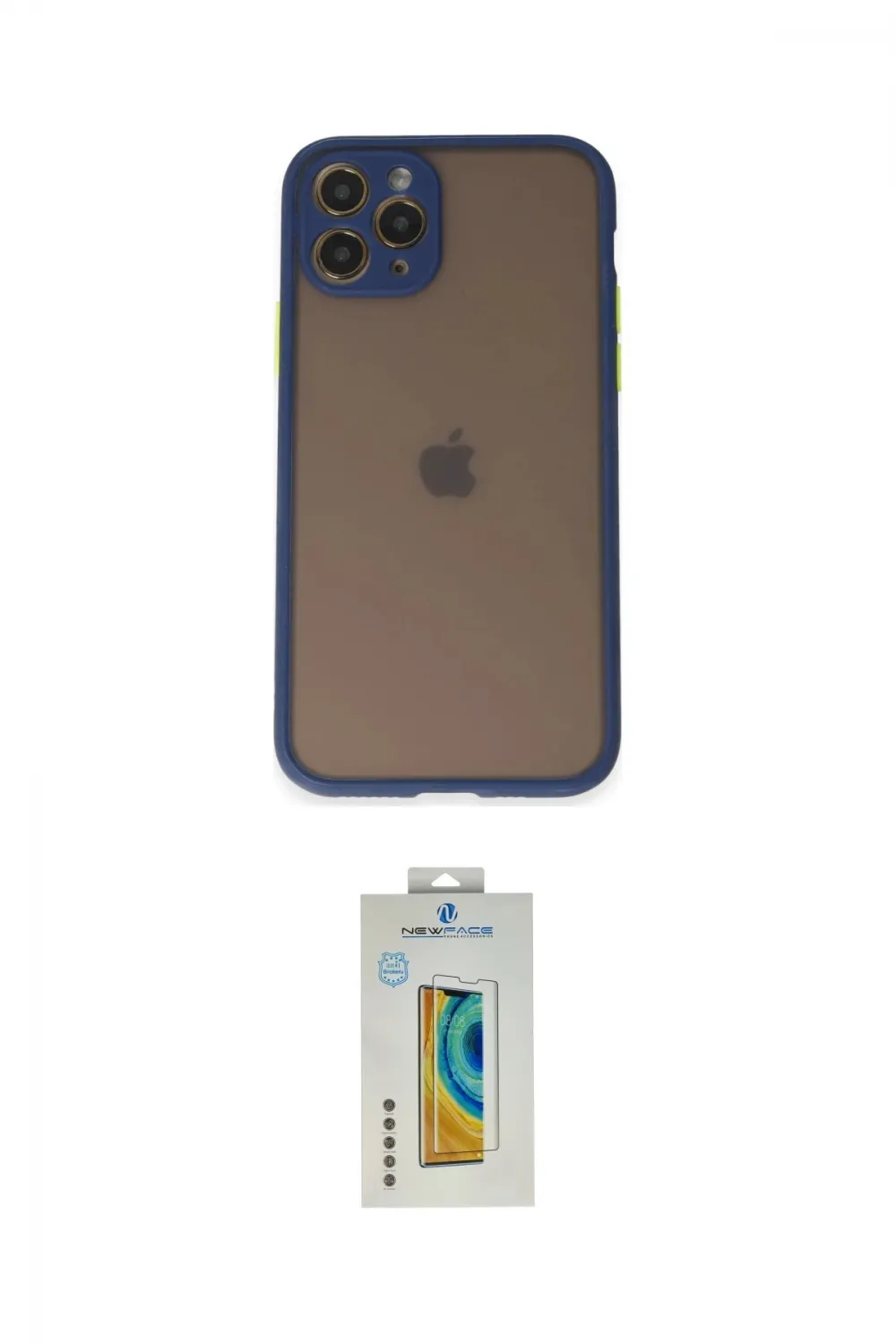 ieg™ iPhone 11 Pro Kılıf Ahenk Çizgi Serisi - Siyah Polymer Nano Ekran Koruyucu