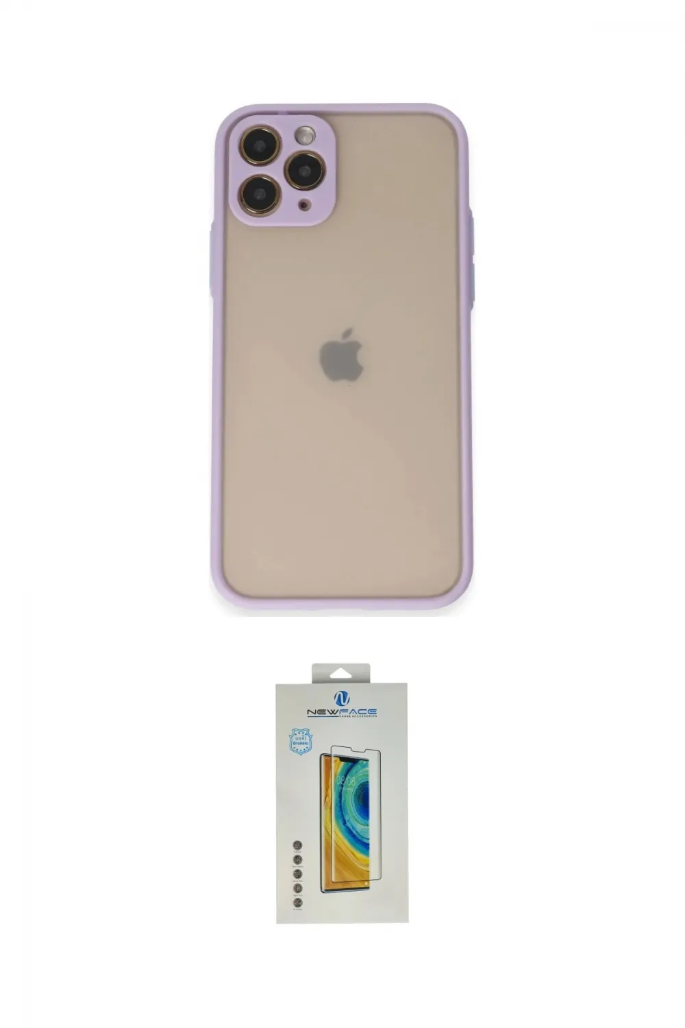 ieg™ iPhone 11 Pro Kılıf Ahenk Çizgi Serisi - Siyah Polymer Nano Ekran Koruyucu