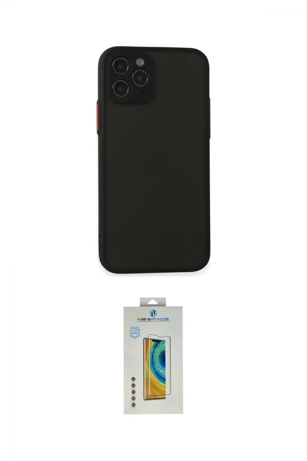 ieg™ iPhone 11 Pro Kılıf Ahenk Çizgi Serisi - Siyah Polymer Nano Ekran Koruyucu