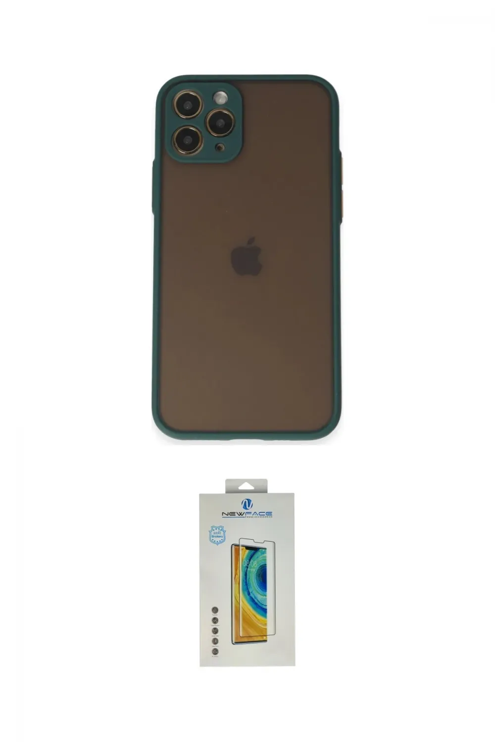 ieg™ iPhone 11 Pro Kılıf Ahenk Çizgi Serisi - Siyah Polymer Nano Ekran Koruyucu