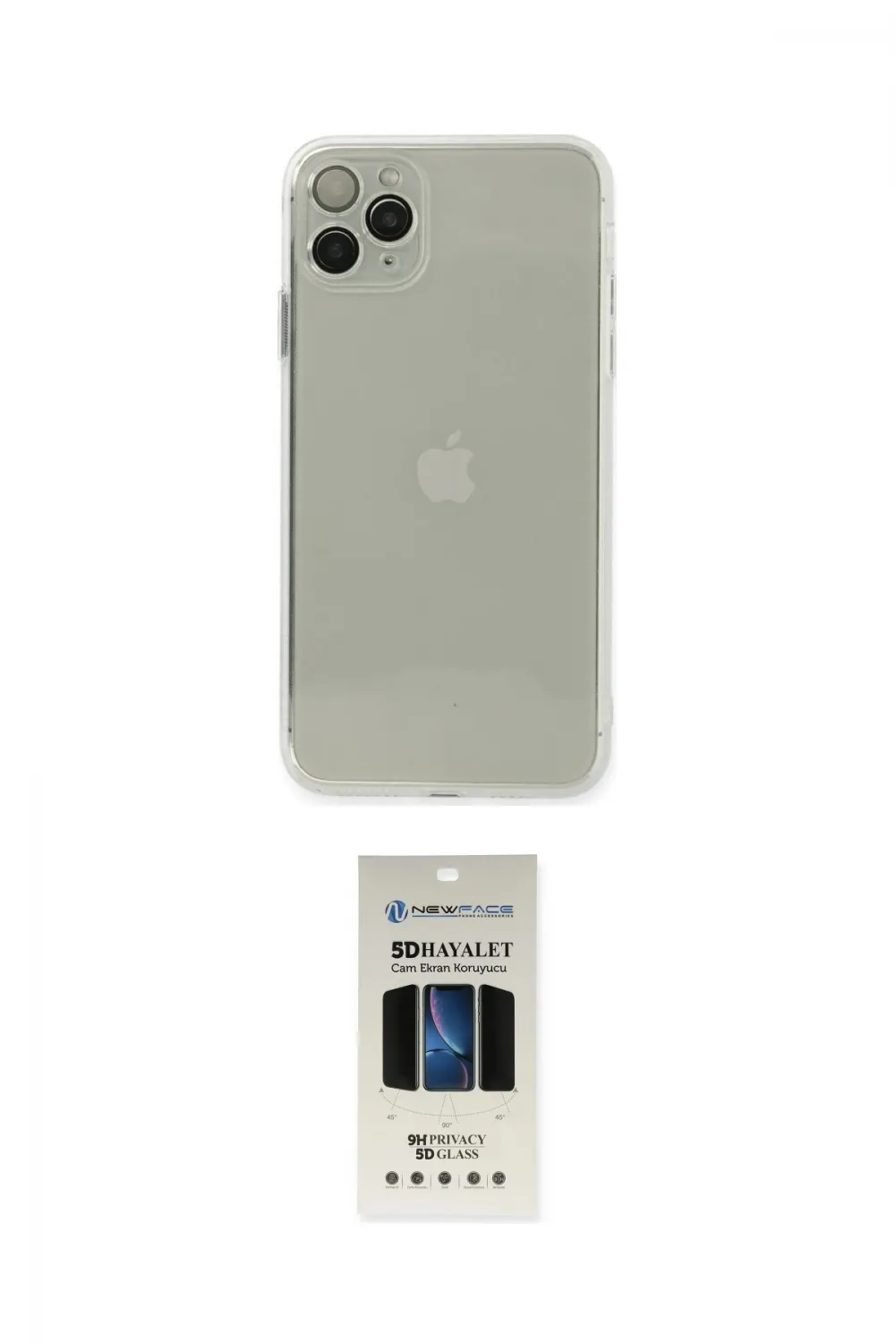 ieg™ iPhone 11 Pro Kılıf Ahenk Doku - Siyah 5D Hayalet Cam Ekran Koruyucu