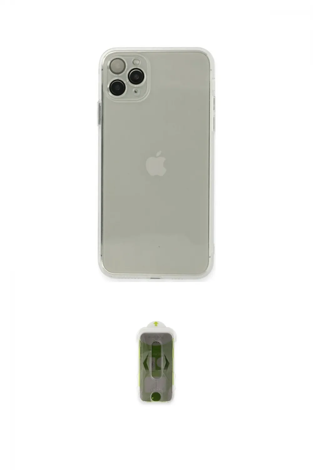 ieg™ iPhone 11 Pro Kılıf Ahenk Doku - Siyah Joko Magic 5D Hayalet Cam