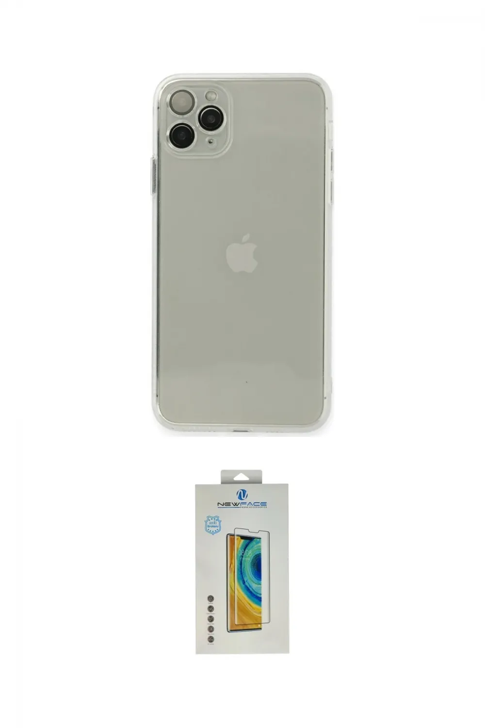 ieg™ iPhone 11 Pro Kılıf Ahenk Doku - Siyah Polymer Nano Ekran Koruyucu