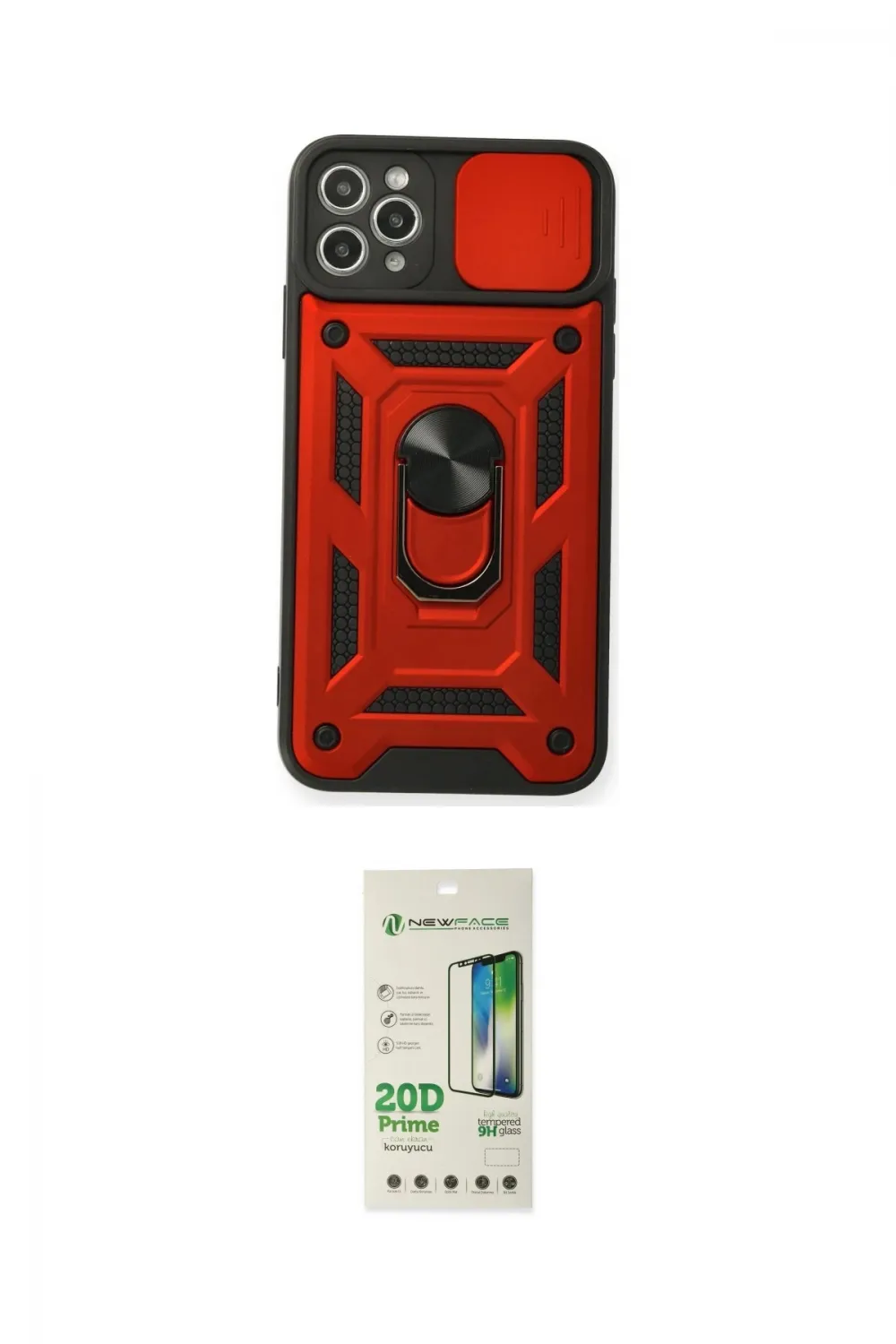 ieg™ iPhone 11 Pro Kılıf Ahenk Klasik - Siyah 20D Premium Cam Ekran Koruyucu