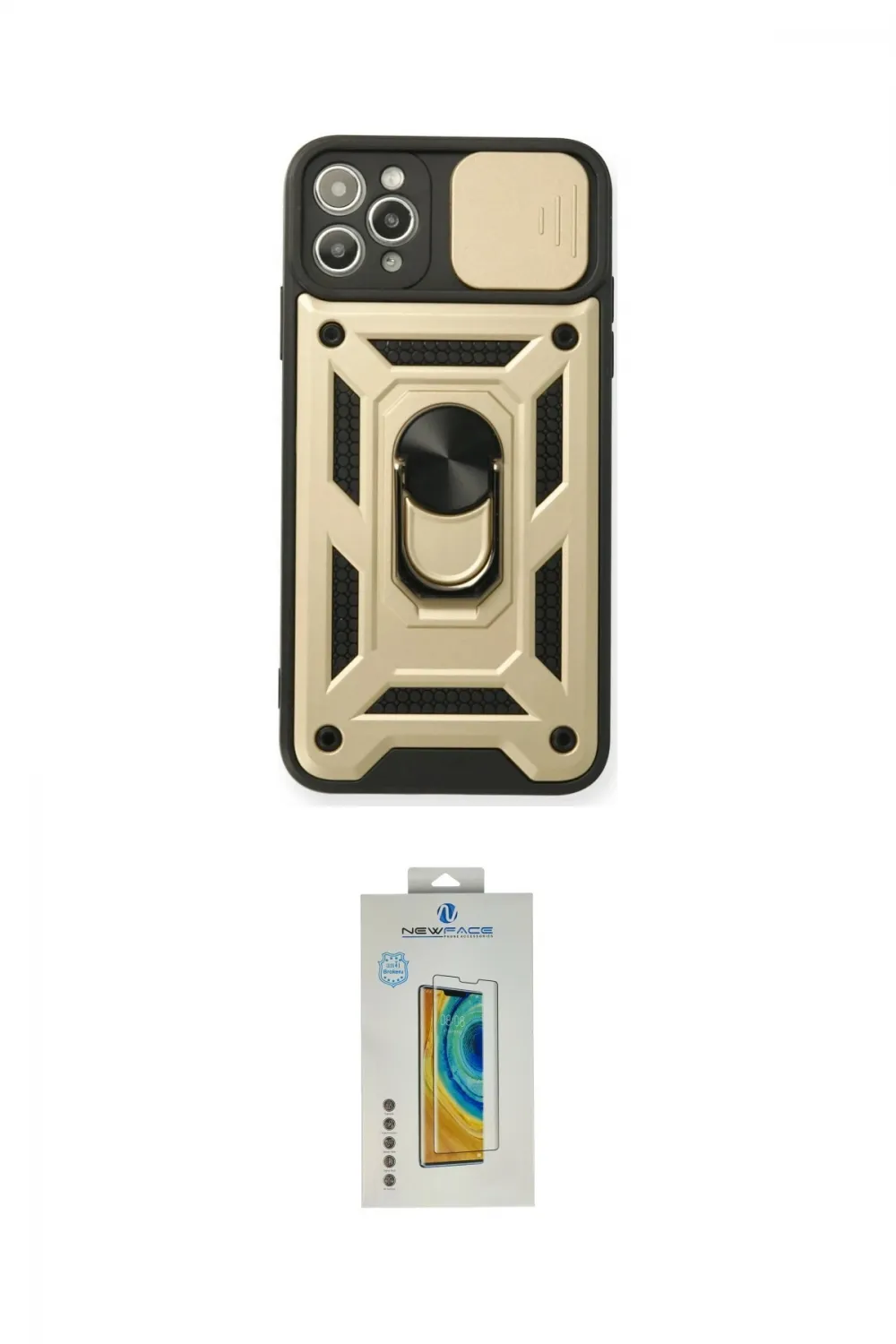 ieg™ iPhone 11 Pro Kılıf Ahenk Klasik - Siyah Polymer Nano Ekran Koruyucu