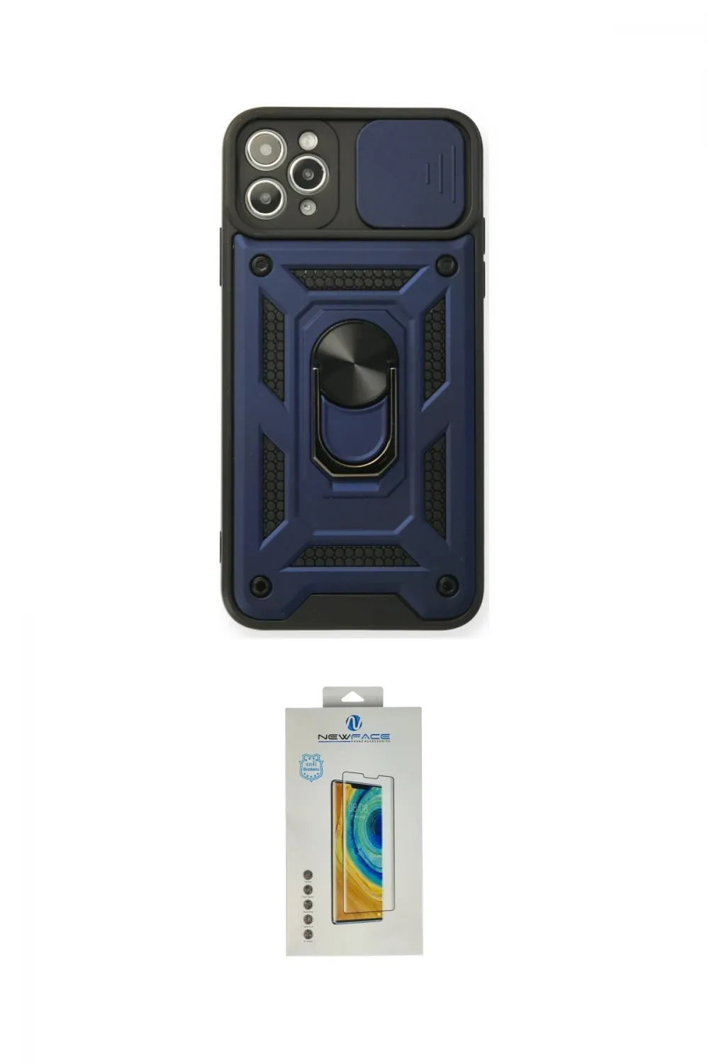 ieg™ iPhone 11 Pro Kılıf Ahenk Klasik - Siyah Polymer Nano Ekran Koruyucu