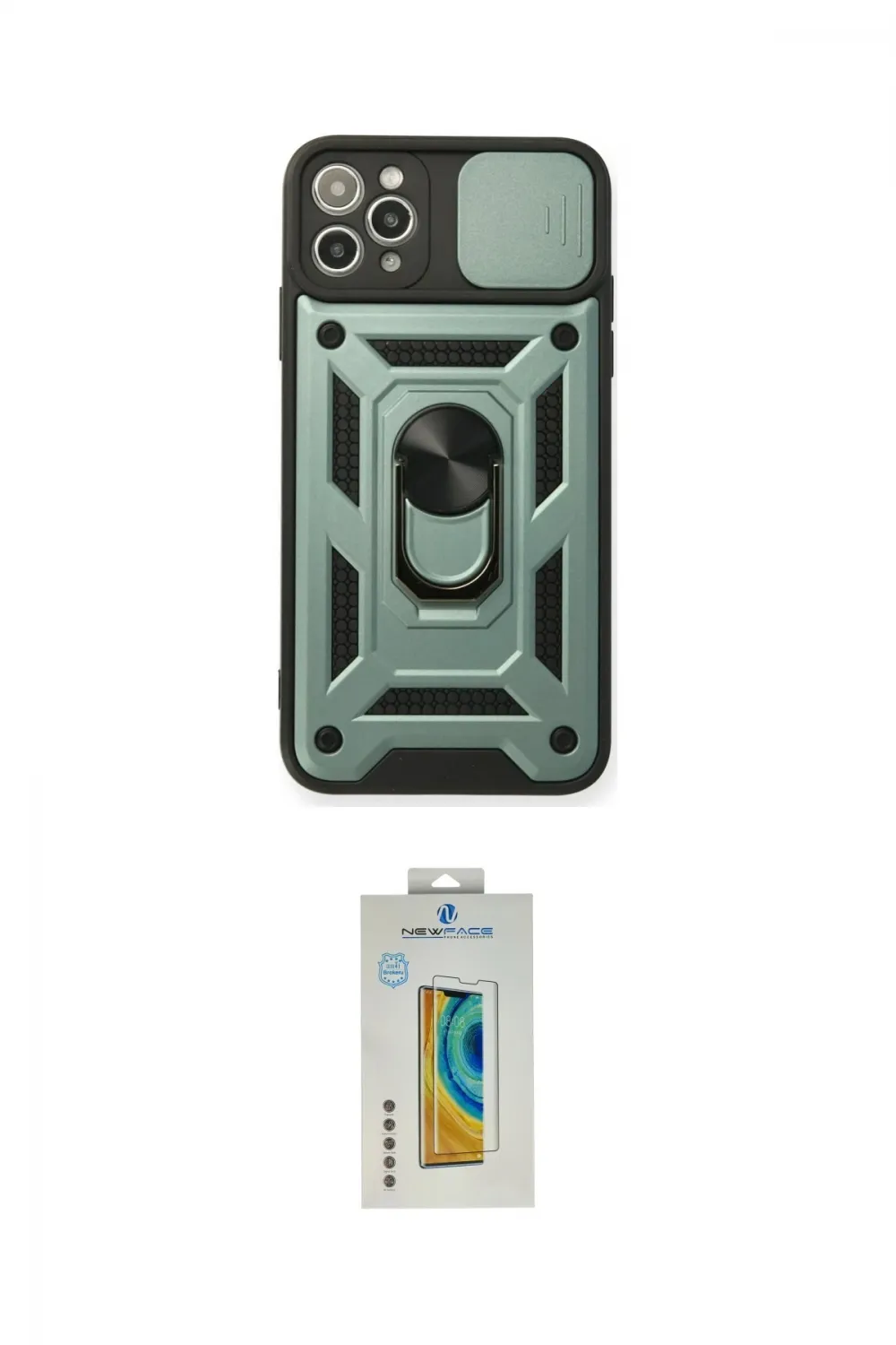 ieg™ iPhone 11 Pro Kılıf Ahenk Klasik - Siyah Polymer Nano Ekran Koruyucu