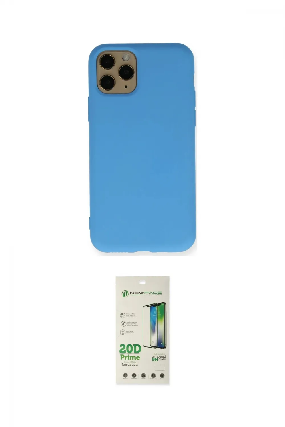 ieg™ iPhone 11 Pro Kılıf Ahenk Serisi - Siyah 20D Premium Cam Ekran Koruyucu