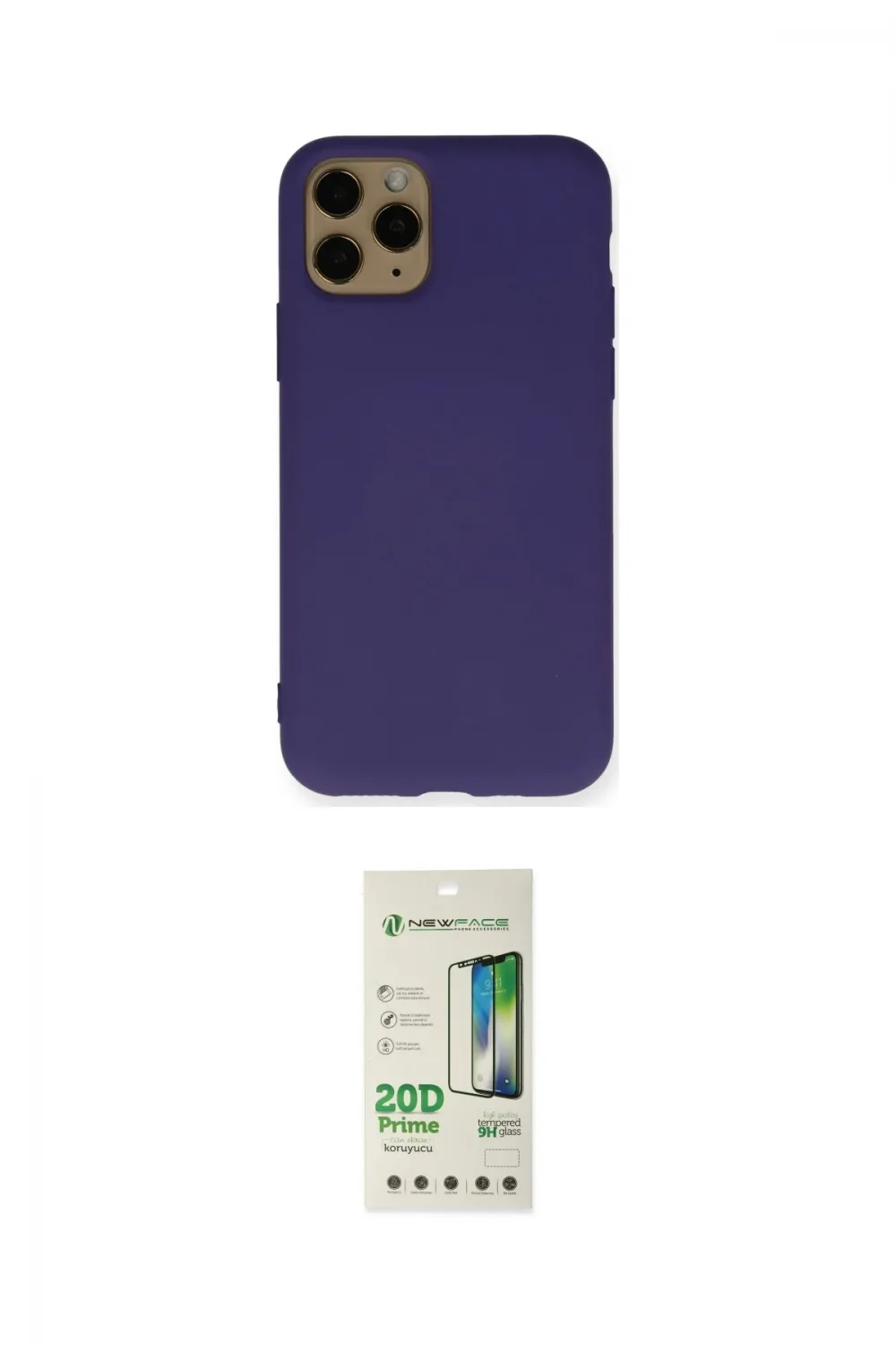 ieg™ iPhone 11 Pro Kılıf Ahenk Serisi - Siyah 20D Premium Cam Ekran Koruyucu