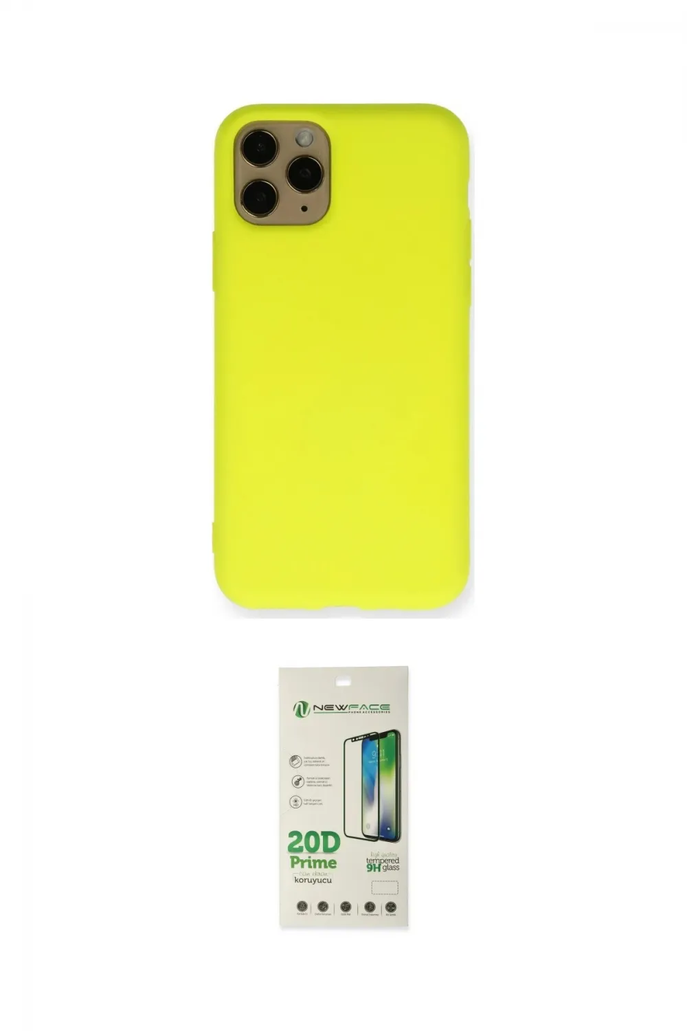 ieg™ iPhone 11 Pro Kılıf Ahenk Serisi - Siyah 20D Premium Cam Ekran Koruyucu