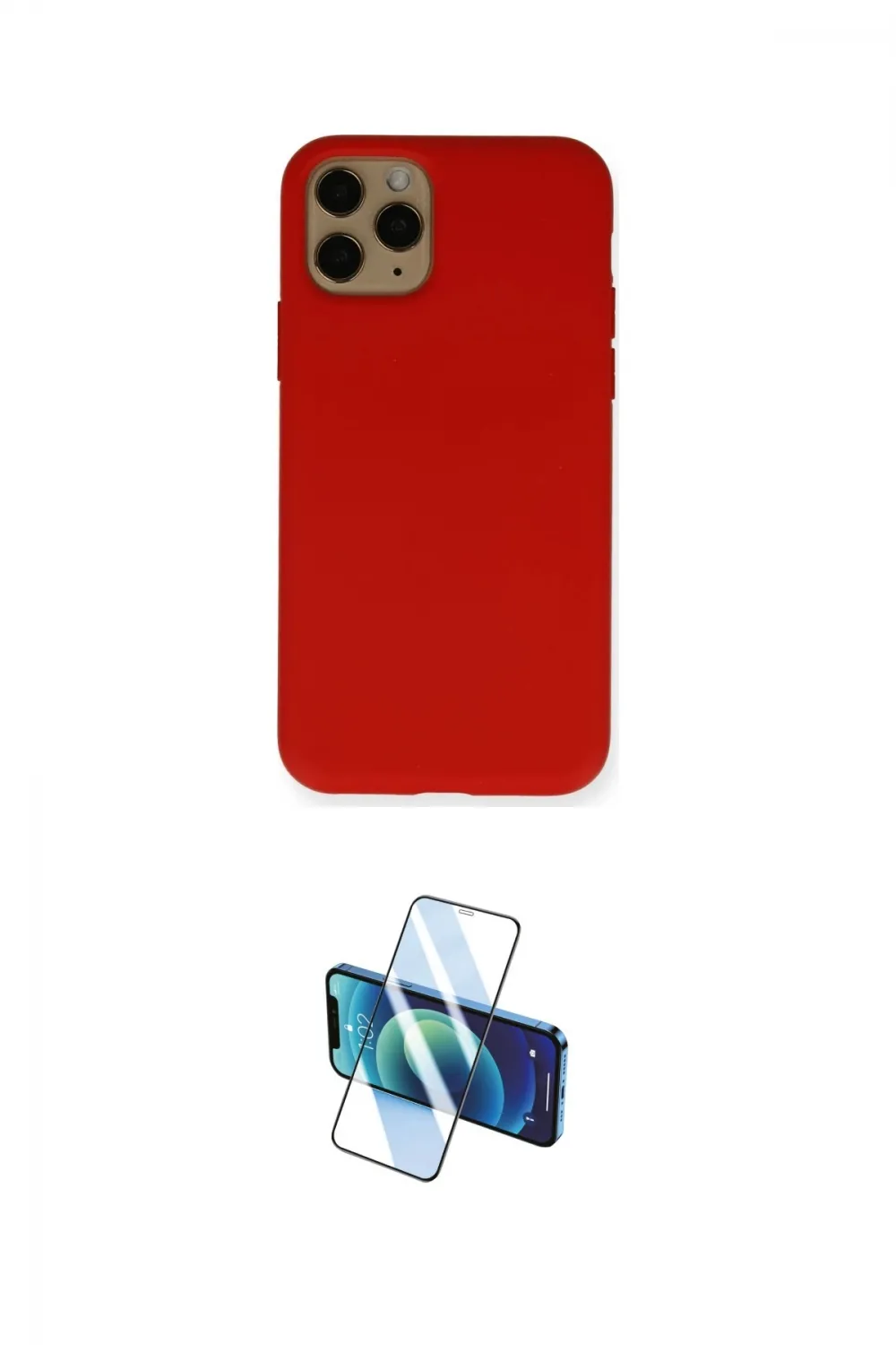 ieg™ iPhone 11 Pro Kılıf Ahenk Serisi - Siyah 3D Antistatik Seramik Nano Ekran Koruyucu