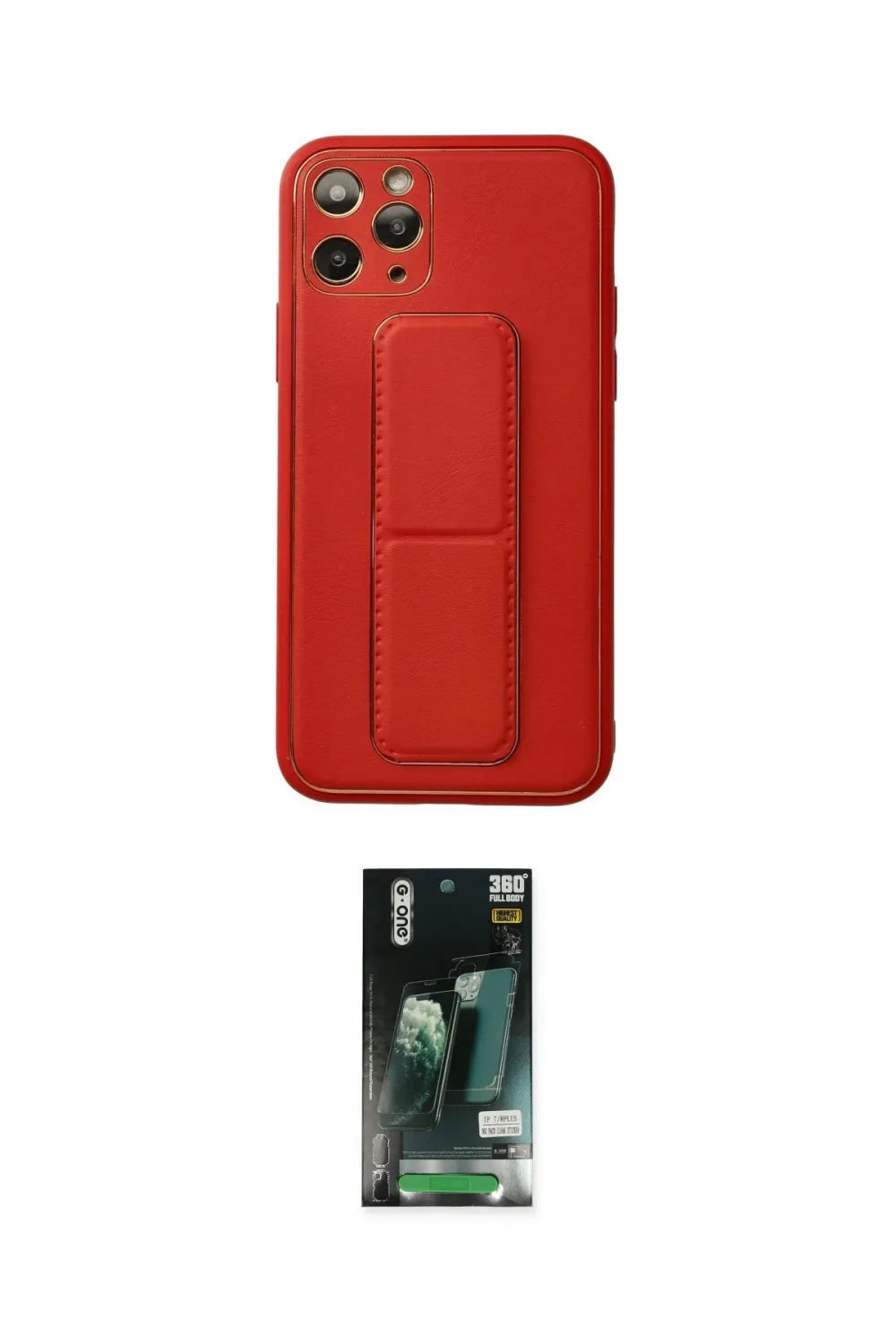 ieg™ iPhone 11 Pro Kılıf Akış Doku - Siyah 360 Mat Full Body Arka Koruyucu