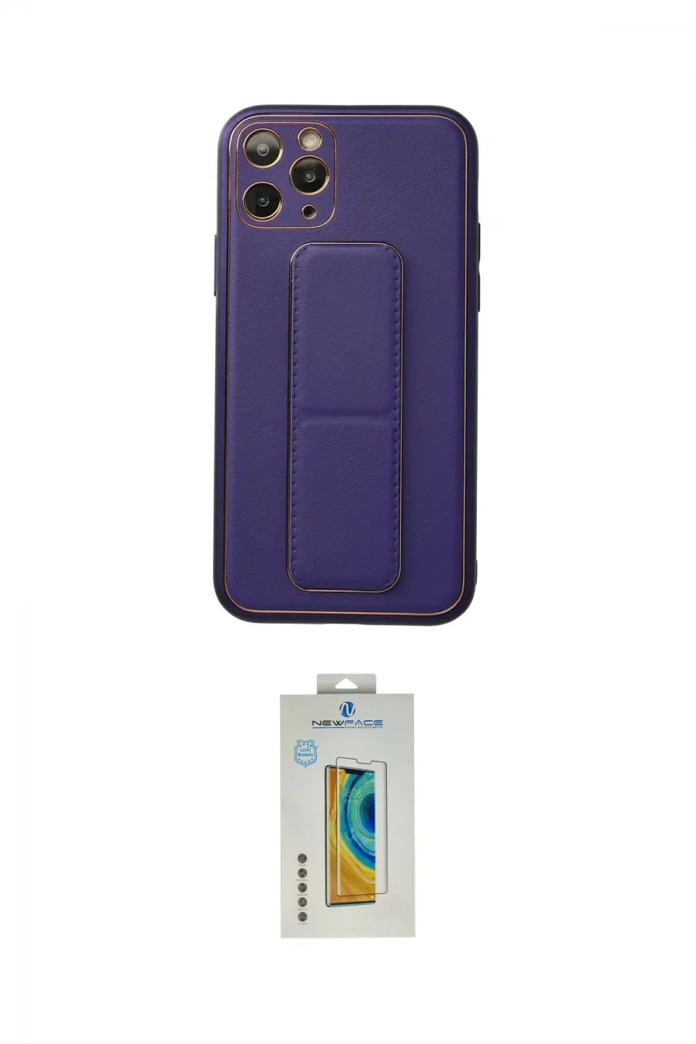 ieg™ iPhone 11 Pro Kılıf Akış Doku - Siyah Polymer Nano Ekran Koruyucu