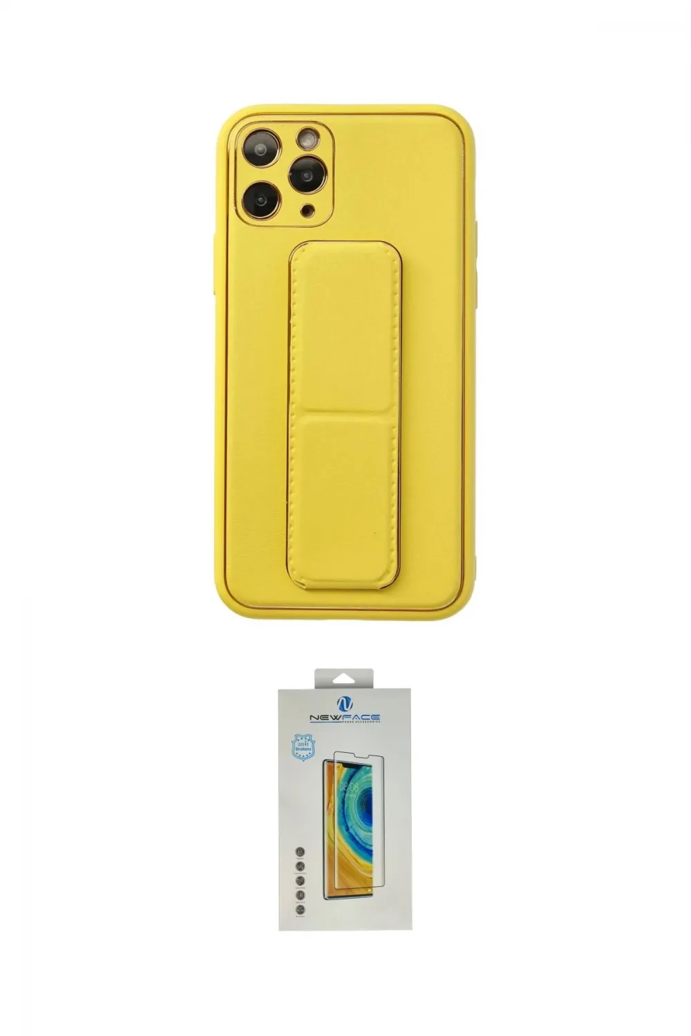 ieg™ iPhone 11 Pro Kılıf Akış Doku - Siyah Polymer Nano Ekran Koruyucu