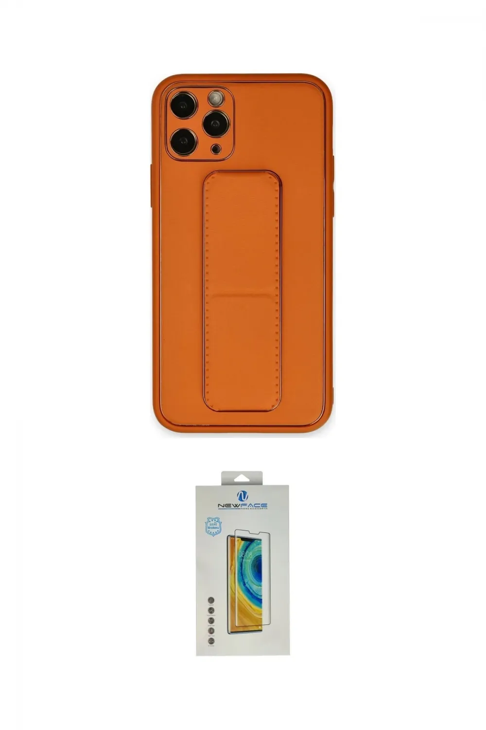 ieg™ iPhone 11 Pro Kılıf Akış Doku - Siyah Polymer Nano Ekran Koruyucu