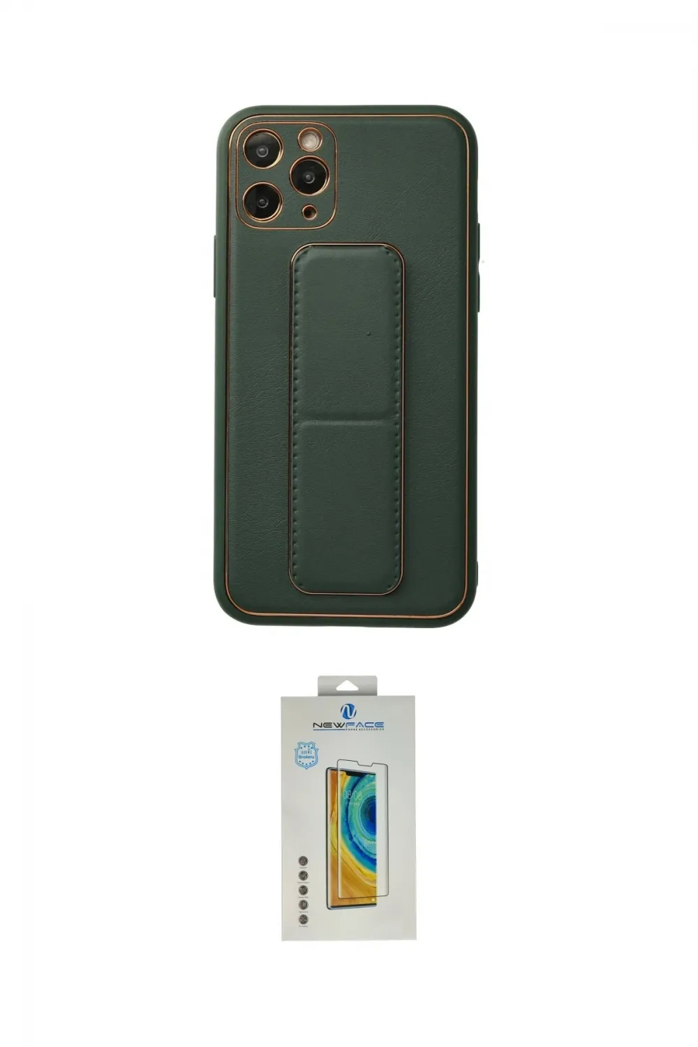 ieg™ iPhone 11 Pro Kılıf Akış Doku - Siyah Polymer Nano Ekran Koruyucu
