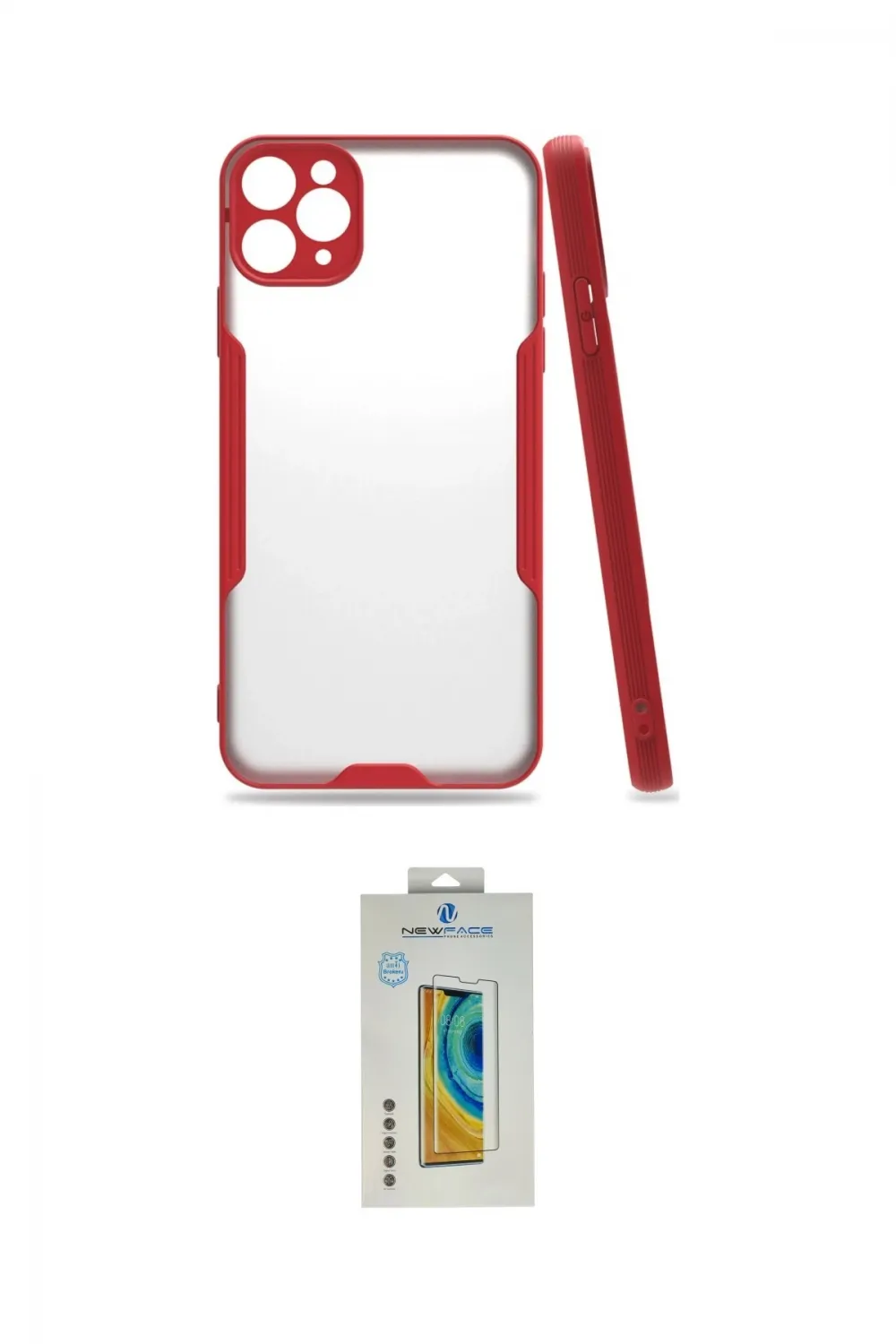 ieg™ iPhone 11 Pro Kılıf Atlas Asil Serisi - Siyah Polymer Nano Ekran Koruyucu