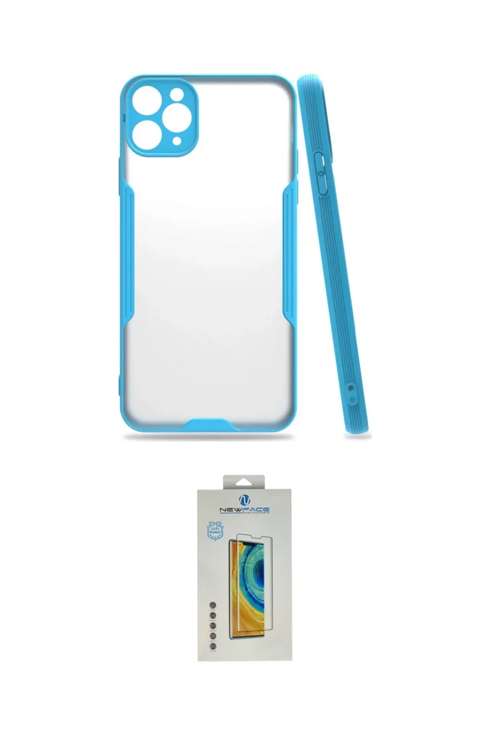 ieg™ iPhone 11 Pro Kılıf Atlas Asil Serisi - Siyah Polymer Nano Ekran Koruyucu