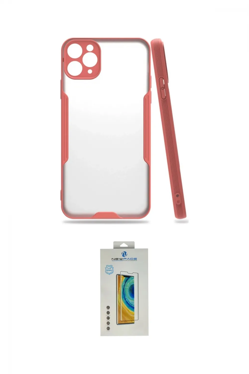 ieg™ iPhone 11 Pro Kılıf Atlas Asil Serisi - Siyah Polymer Nano Ekran Koruyucu