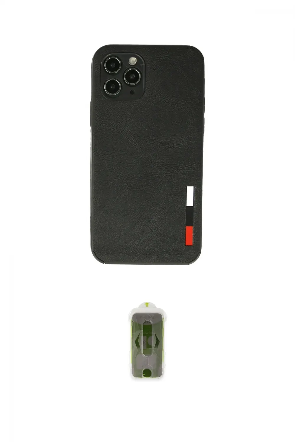 ieg™ iPhone 11 Pro Kılıf Doruk Asil Koleksiyonu - Siyah Joko Magic 5D Hayalet Cam