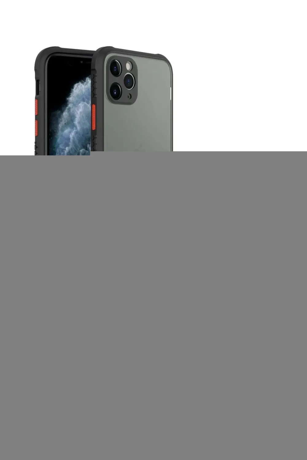 ieg™ iPhone 11 Pro Kılıf Nova Asil Özel Seri - Siyah 34D Izgaralı Cam
