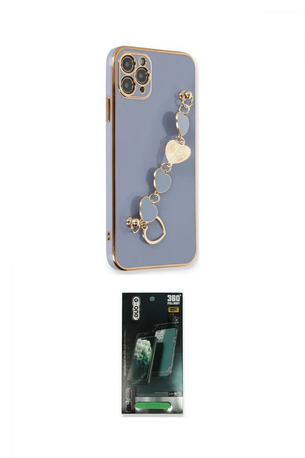ieg™ iPhone 11 Pro Kılıf Nova Işık Prime - Şeffaf 360 Full Body Arka Koruyucu