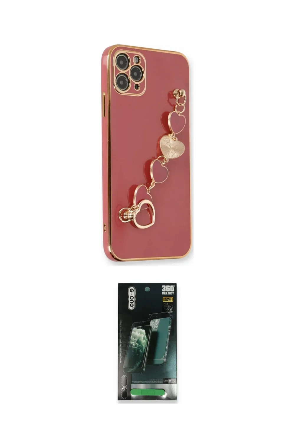 ieg™ iPhone 11 Pro Kılıf Nova Işık Prime - Şeffaf 360 Full Body Arka Koruyucu