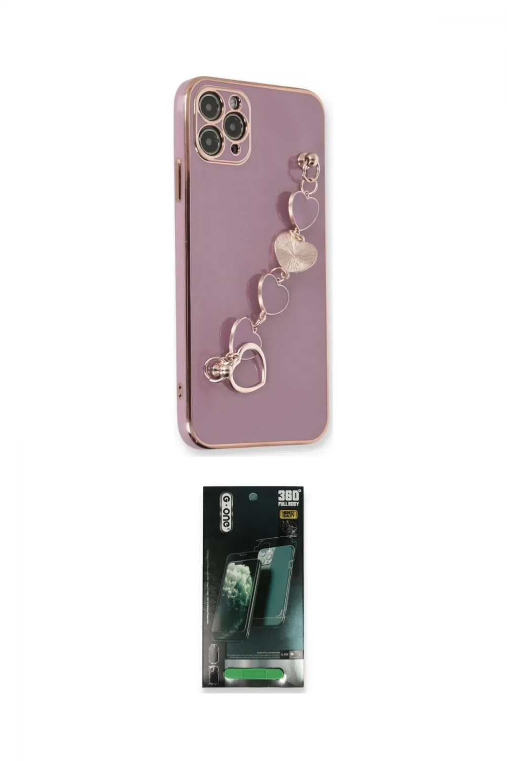ieg™ iPhone 11 Pro Kılıf Nova Işık Prime - Şeffaf 360 Full Body Arka Koruyucu